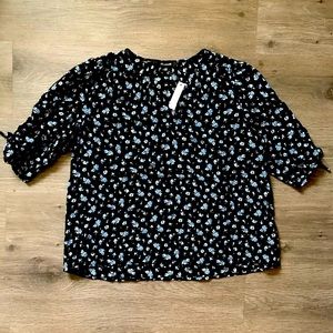 Madewell Sinch Floral Blouse